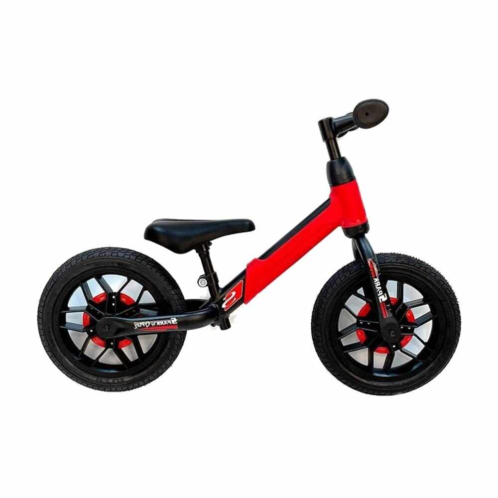 Bicicleta Copii QPlay Spark - 12 Inch, Rosu