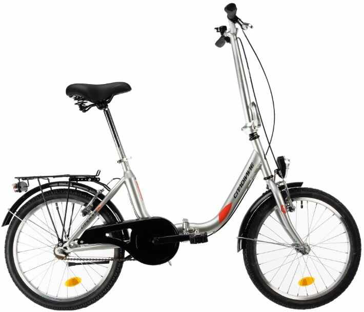 Bicicleta Pliabila Dhs 2092 - 20 Inch, XL, Gri