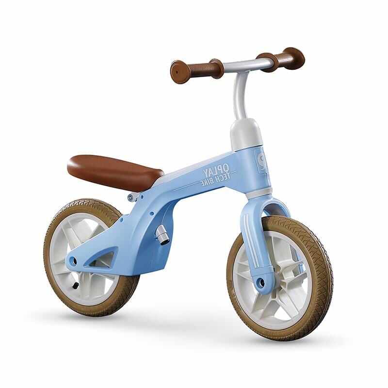 Bicicleta Copii QPlay Tech Air - 10 Inch, Albastru