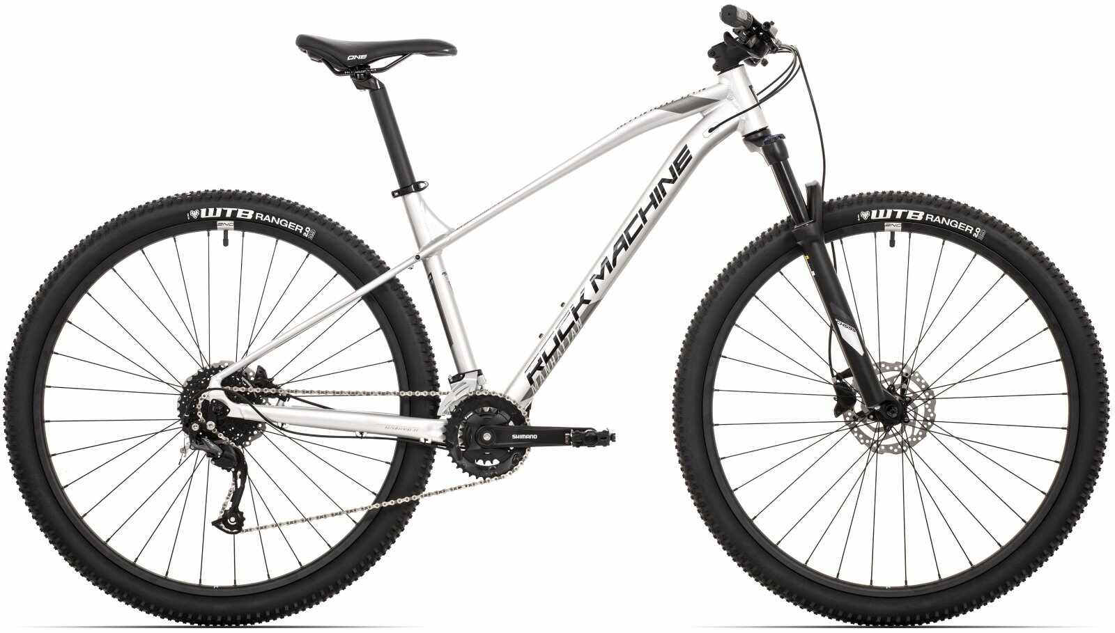 Bicicleta Rock Machine Manhattan 90-29 29 Argintiu Negru L-19
