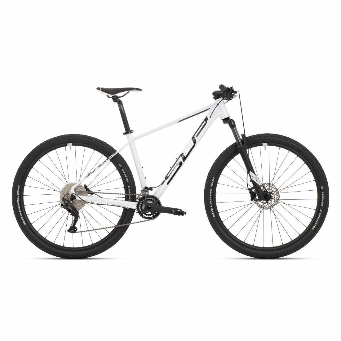Bicicleta Superior XC 879 29 Gloss White Black Metallic 20 - (L)