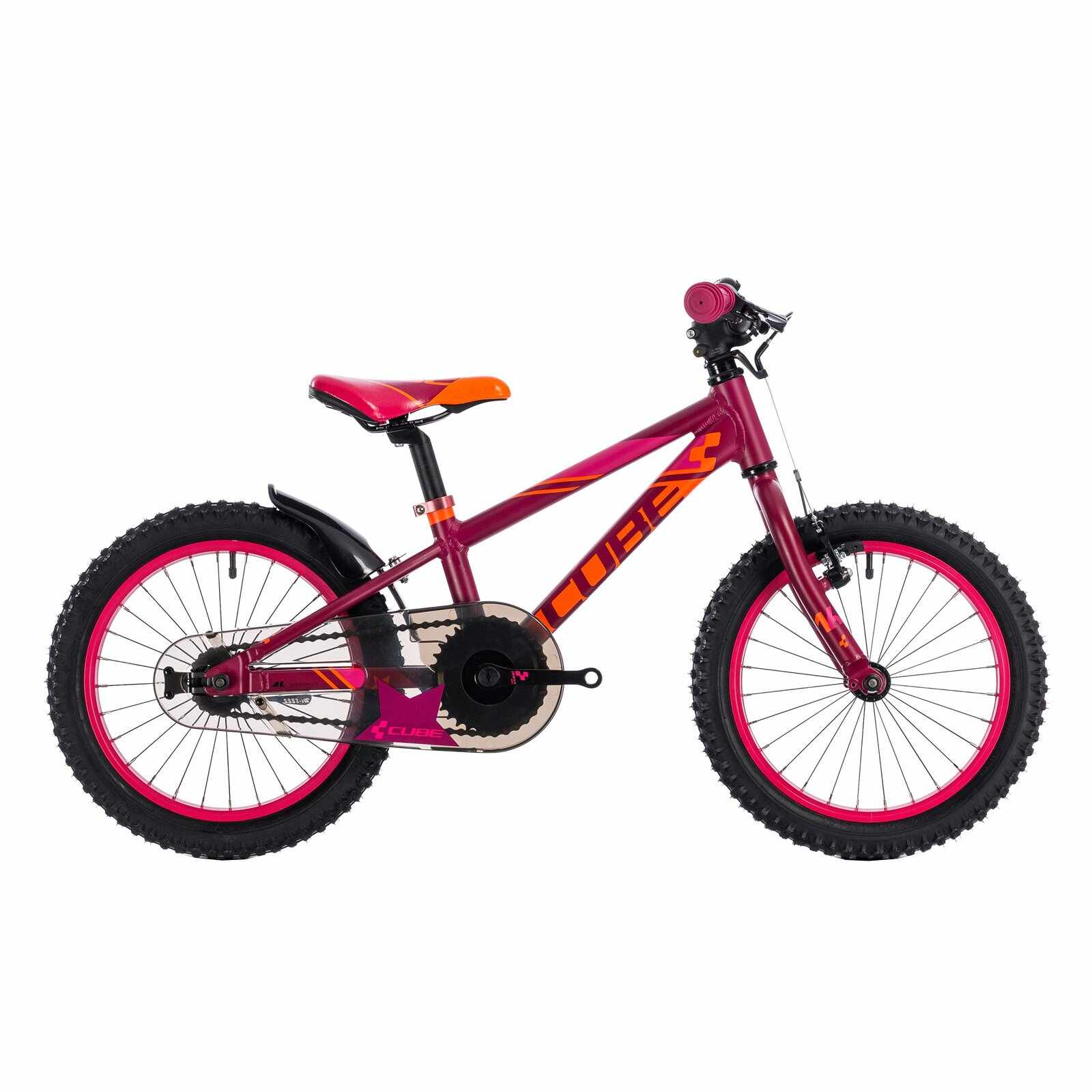 Bicicleta Copii Cube Kid 160 - 16 inch, Roz
