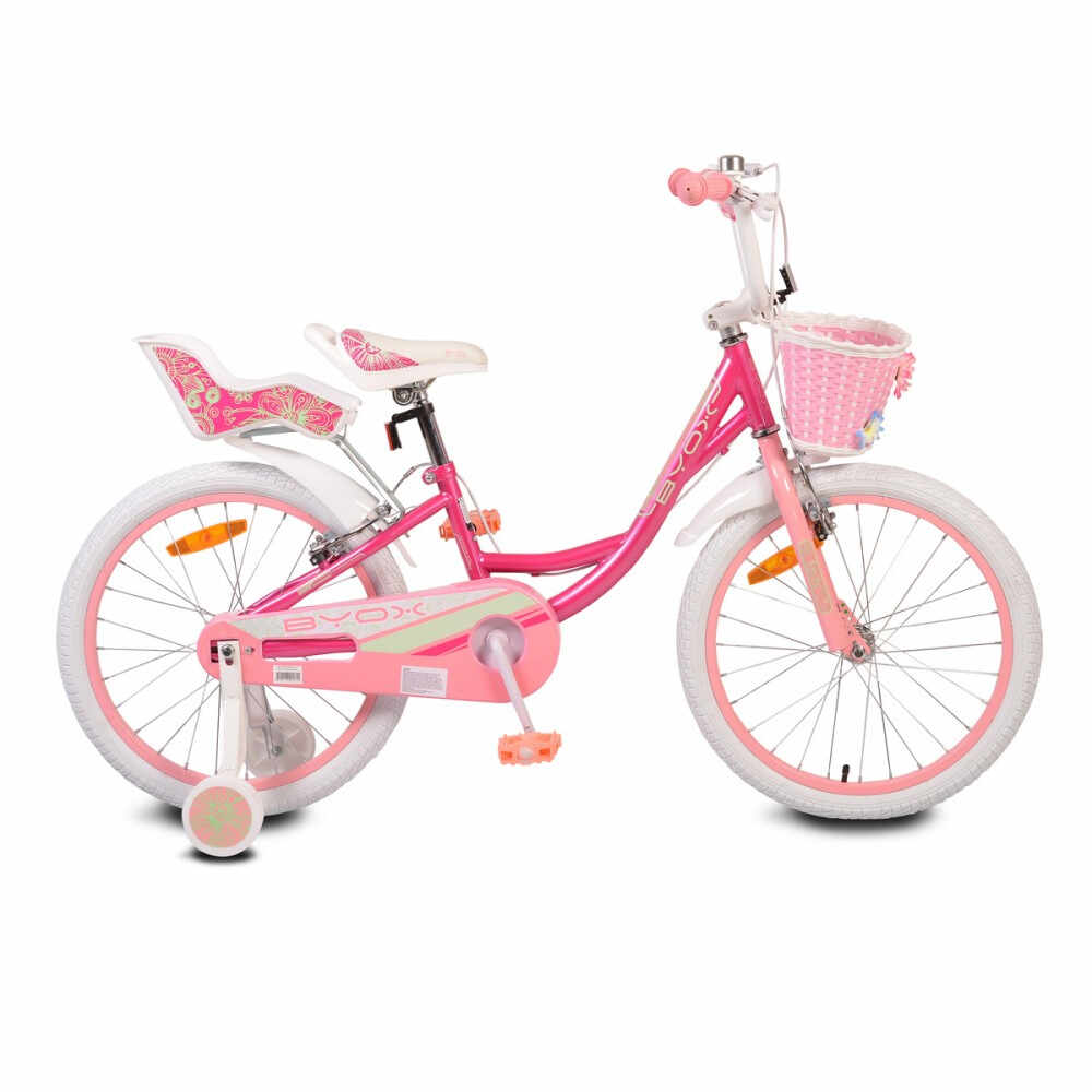 Bicicleta Copii Fashion Girl - 20 Inch, Roz