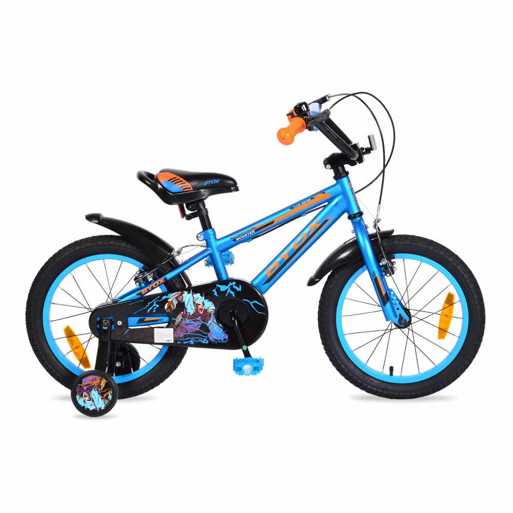 Bicicleta Copii Monster - 16 Inch, Albastru