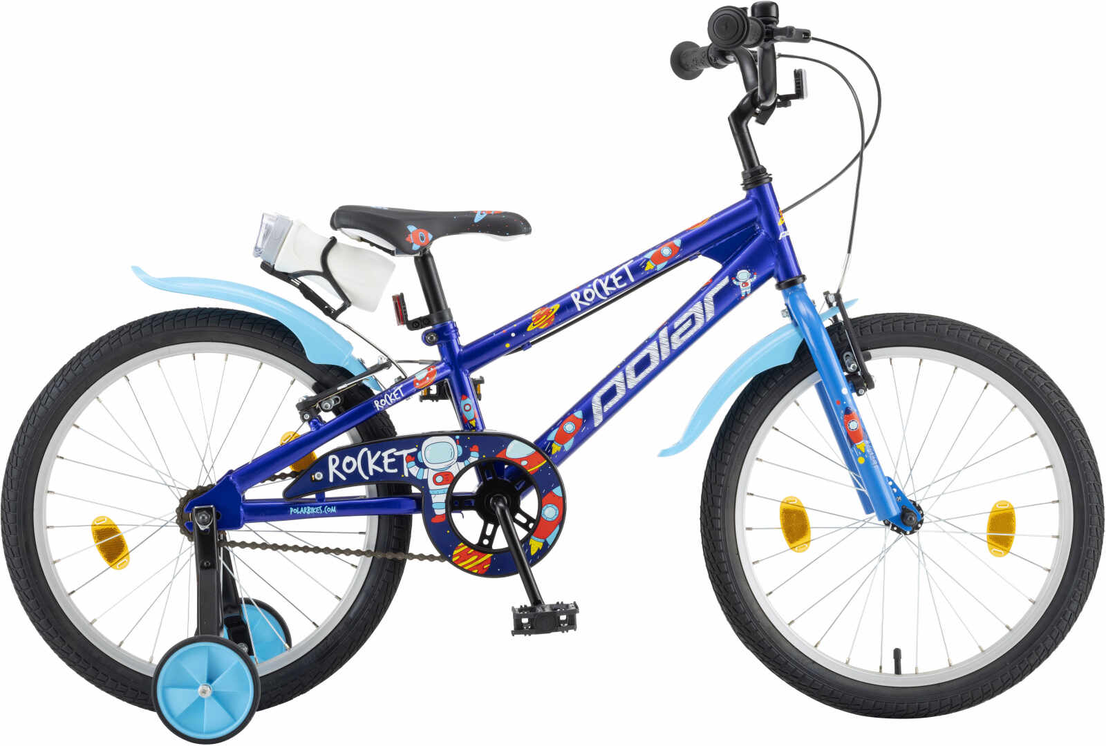 Bicicleta Copii Polar 2023 Rocket - 20 Inch, Albastru