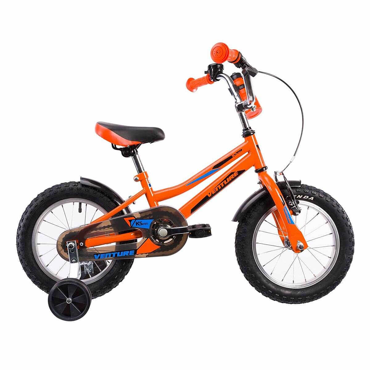 Bicicleta Copii Venture 1417 - 14 Inch, Portocaliu