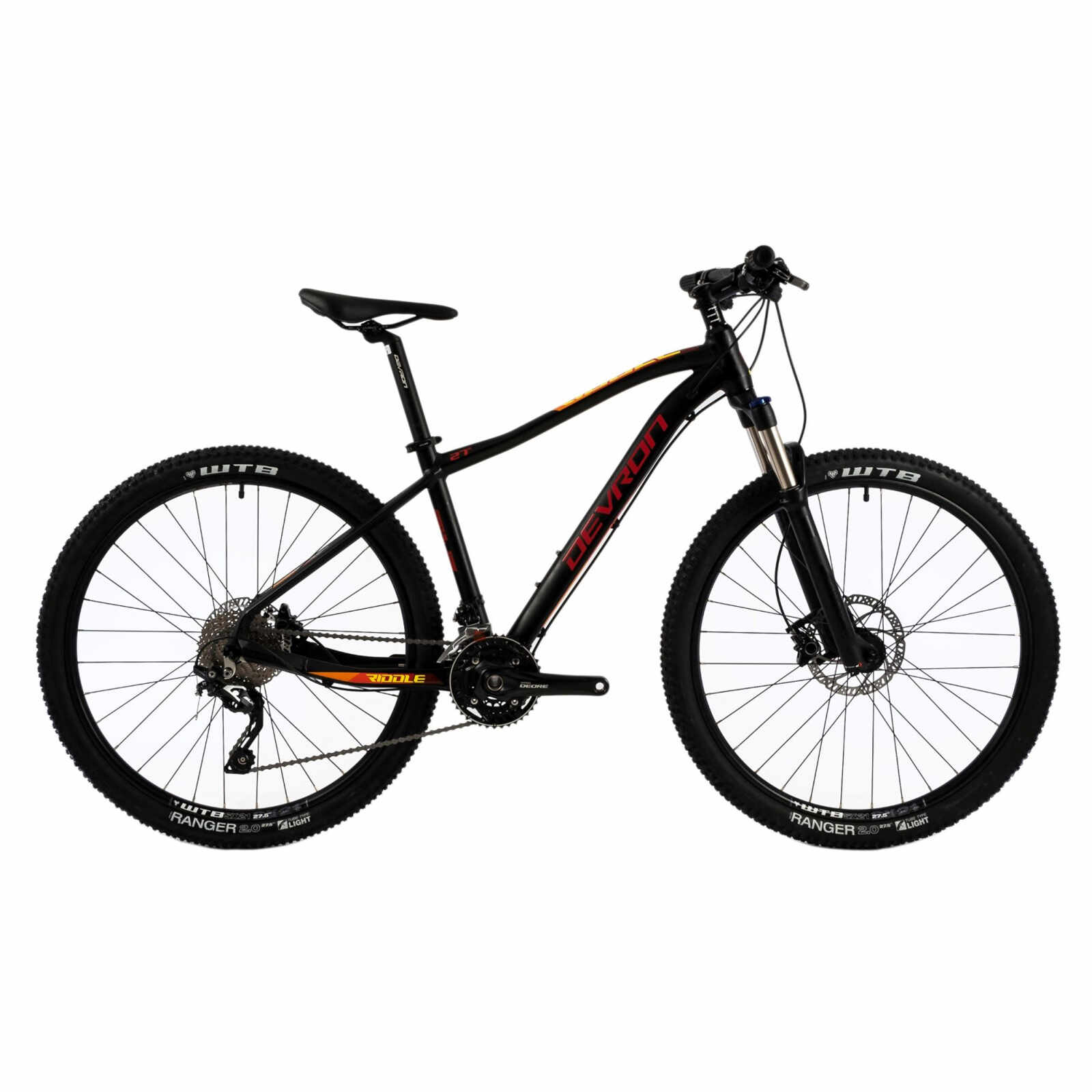 Bicicleta Mtb Devron Riddle M4.7 2019 - 27.5 inch, L, Negru