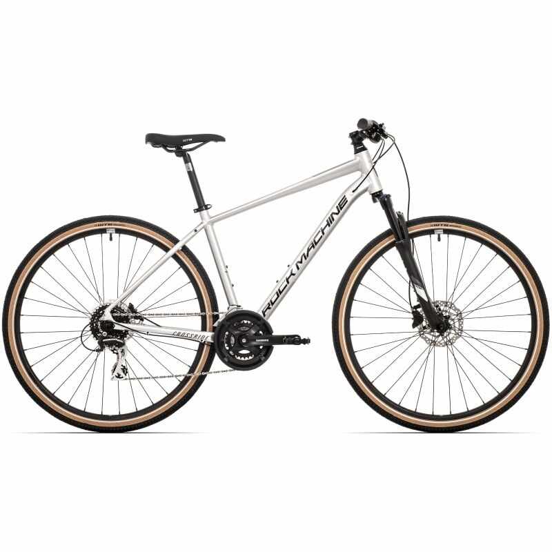 Bicicleta Rock Machine Crossride 300 29 Argintiu Negru M-18