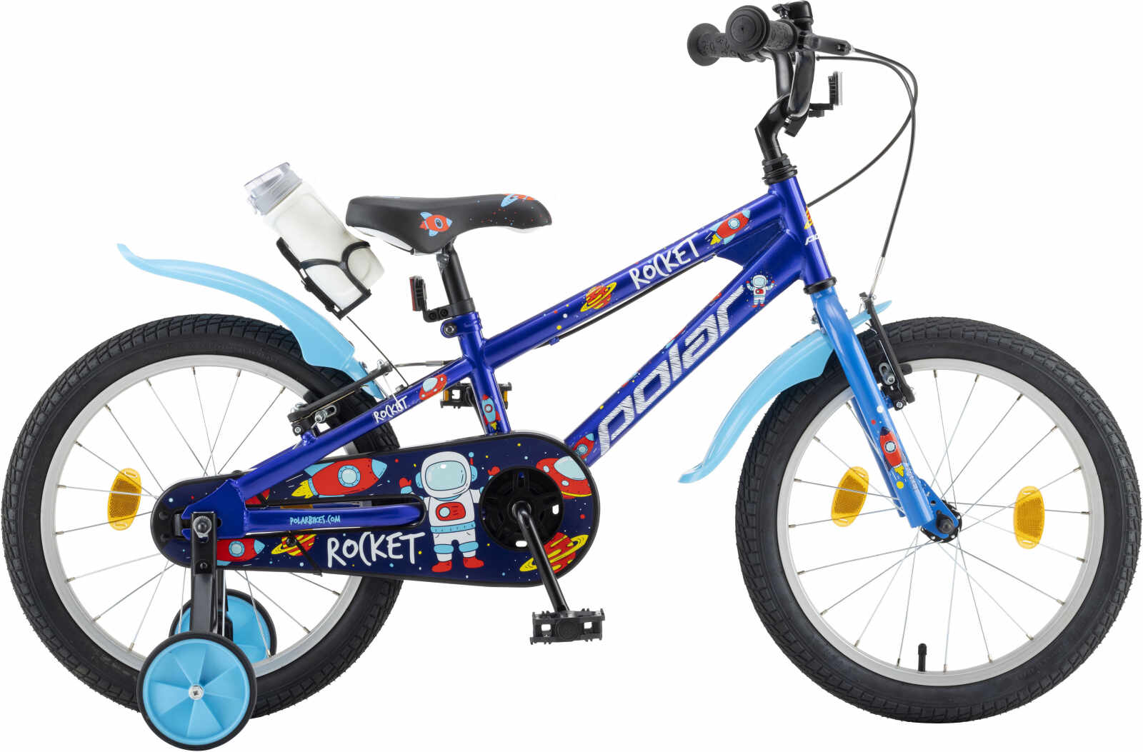 Bicicleta Copii Polar 2023 Rocket - 18 Inch, Albastru