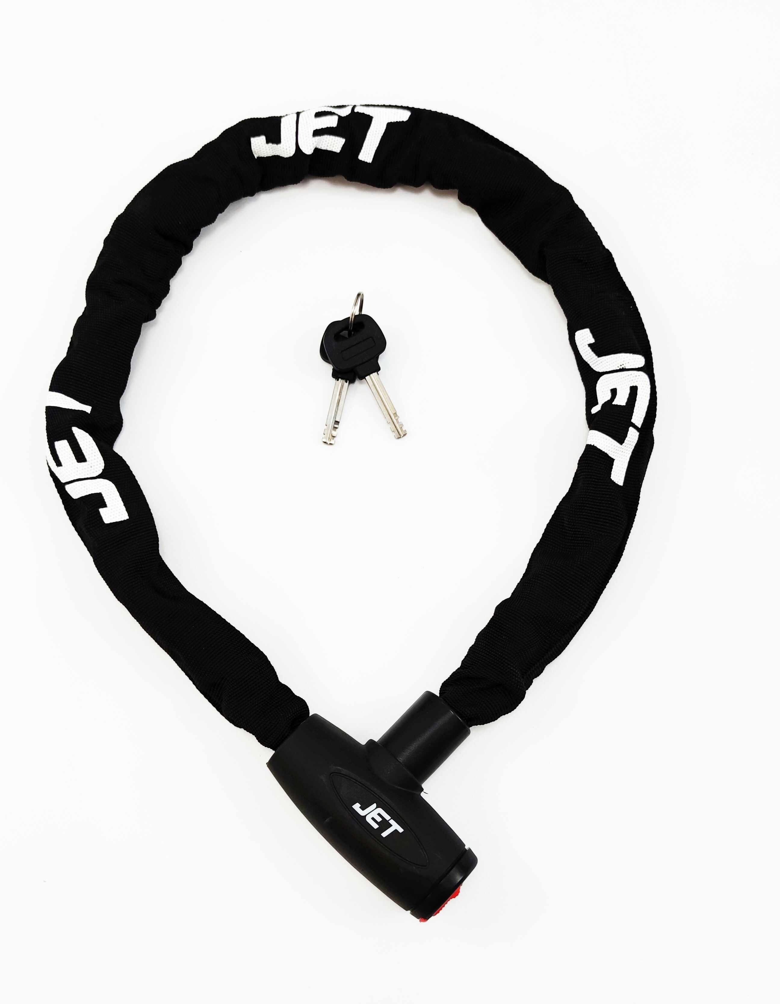 Antifurt cu cheie JET LOCK TY-715 lant, 8x900mm culoare negru