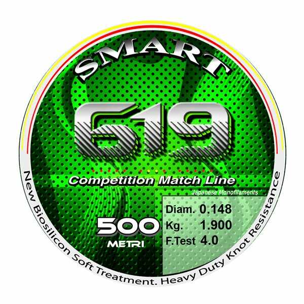 Fir monofilament Smart 619 Competition 150m Maver (Diametru fir: 0.12 mm)