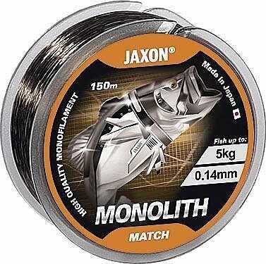 Fir monofilament Monolith match 150m Jaxon (Diametru fir: 0.12 mm)