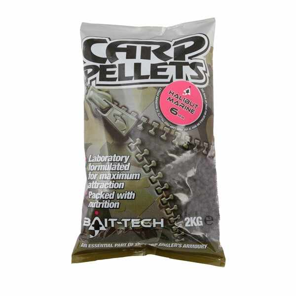 Halibut CARP FEEDER Pellets 2kg Bait-Tech (Diametru: 4 mm)