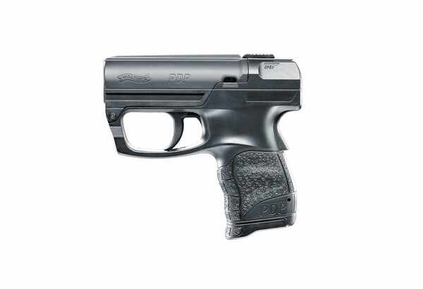 PEPPER GUN - WALTHER PERSONAL DEFENSE PISTOL - BLACK