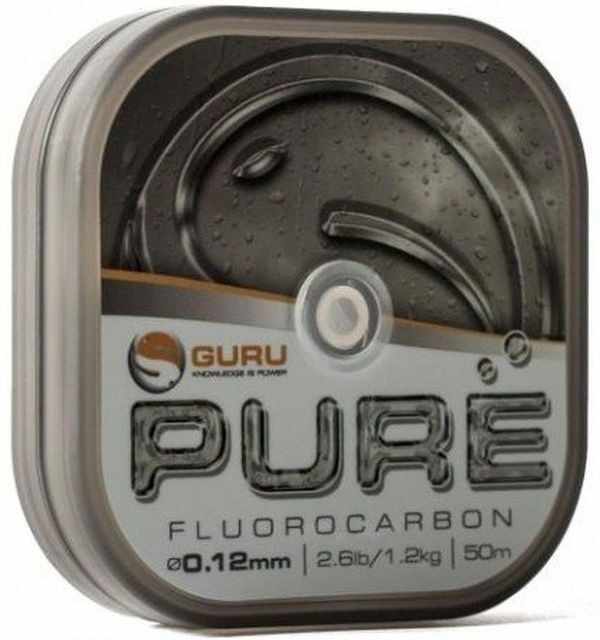 Fir Guru Pure Fluorocarbon, 50m (Diametru fir: 0.10 mm)