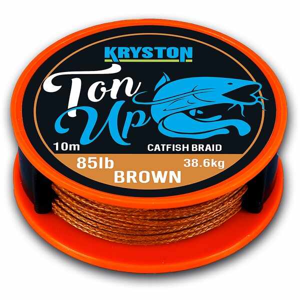 Fir Textil Ton Up / Brown / 10m / 85lbs Kryston