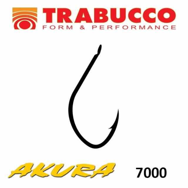 Carlige Trabucco Akura 7000, 15 buc (Marime Carlige: Nr. 10)