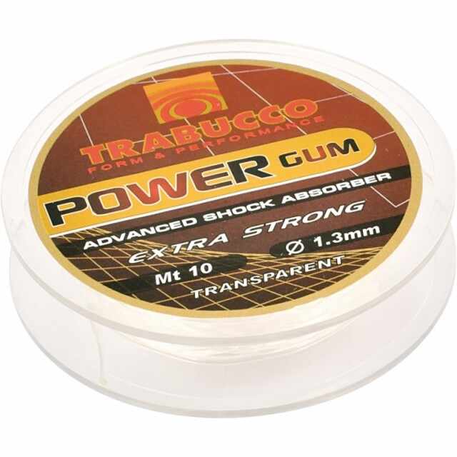 Power Gum feeder 10m Trabucco (Grosime Elastic: 1.5mm)