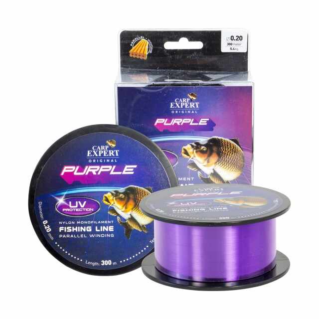 Fir Carp Expert UV Purple, 1000m (Diametru fir: 0.25 mm)