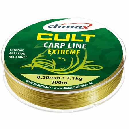Fir Climax Cult Carp Extreme, verde, 300m (Diametru fir: 0.40 mm)