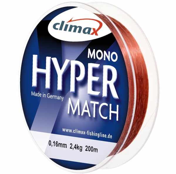Fir Climax Hyper Match Sinking, Cooper, 200m (Diametru fir: 0.20 mm)