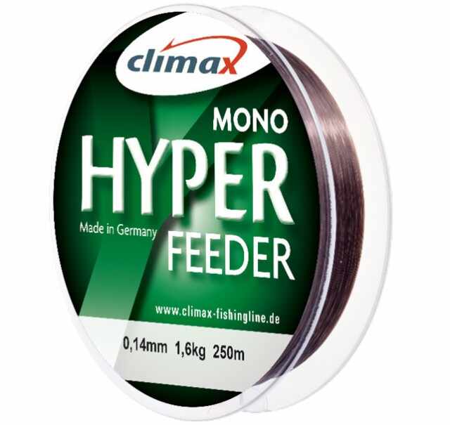 Fir Monofilament Climax Hyper Feeder, maro, 250m (Diametru fir: 0.14 mm)