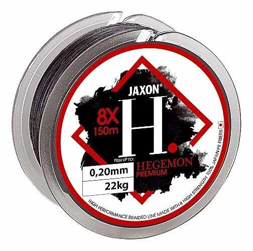Fir textil Jaxon Hegemon 8X Premium, 150m (Diametru fir: 0.10 mm)