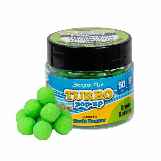 Turbo Pop-up Benzar Mix, 8mm (Aroma: Betaine Green)