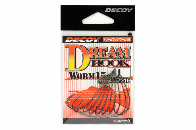 Carlige Offset Decoy Worm 15 Dream Hook (Marime Carlige: Nr. 2)
