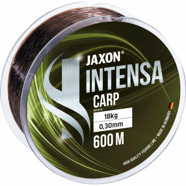 Fir Monofilament Jaxon Intensa Carp, maro, 600 m (Diametru fir: 0.30 mm)