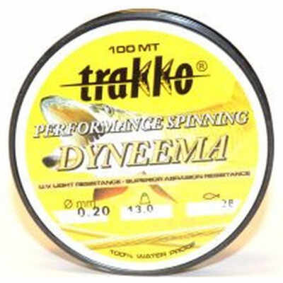 Fir Textil Trakko Dyneema Performance, alb, 100 m (Diametru fir: 0.12 mm)
