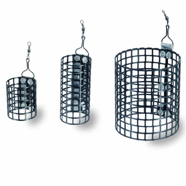Momitor Colmic Round Cage Feeder, 25x56mm (Greutate plumb: 50g)