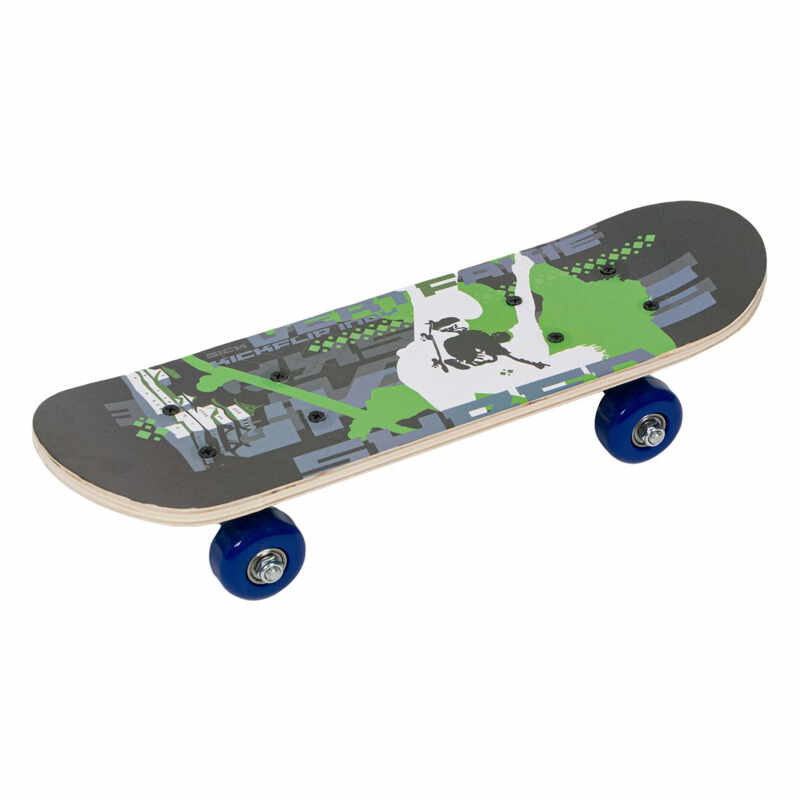 Skateboard copii Skater Design, 42 x 12.5 x 8 cm, placa lemn