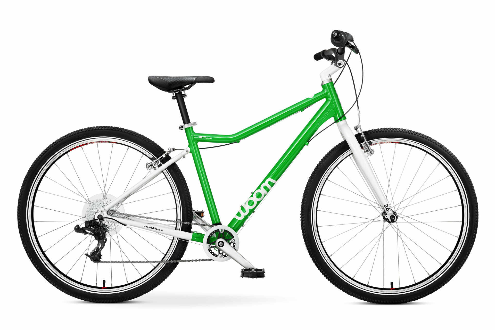 Bicicleta pentru copii Woom 6 Verde