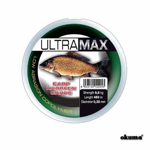 Fir monofilament Okuma Ultra Max Carp, maro, 250m (Diametru fir: 0.25 mm)