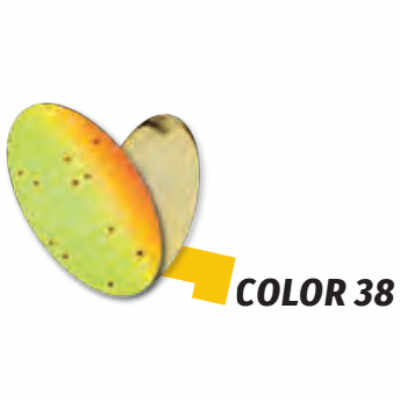 Oscilanta Herakles Spike, Culoare 38 - Chartreuse Orange/Gold, 1g