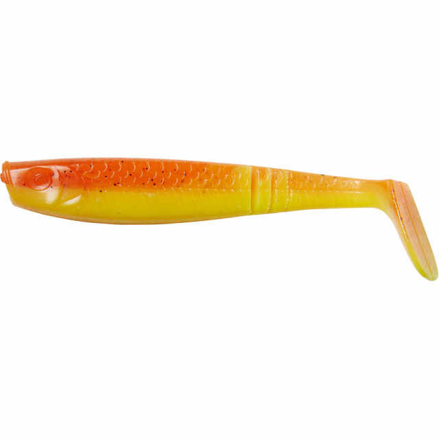 Naluca Ron Thompson, Shad Paddle Tail, UV Orange Yellow, 10cm, 7g, 4bc