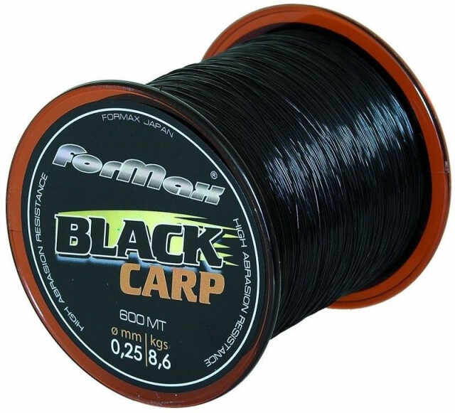 Fir Formax Black Carp, negru, 600m (Diametru fir: 0.22 mm)
